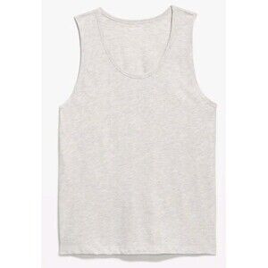 NWT Men's Old Navy Scoop Neck Tank Top Size XL Heather Gray